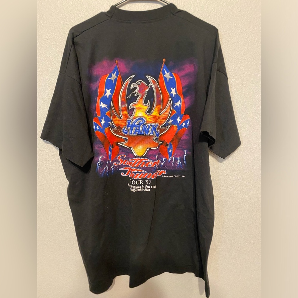 vintage Hank Williams Jr vintage shirt 1997 - Picture 3 of 3